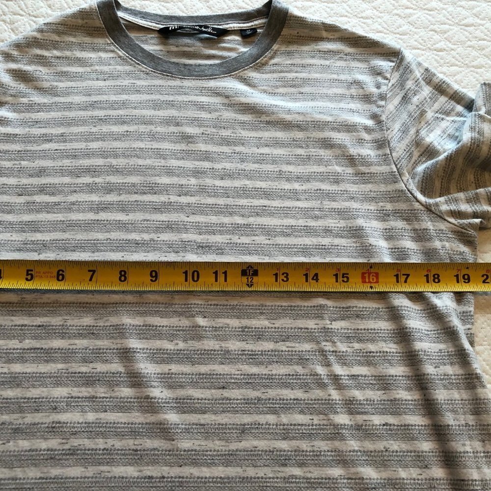 Travis Mathew Women Size Medium Gray 100% Cotton Crew Neck Long Sleeve Pullover - Picture 5 of 7
